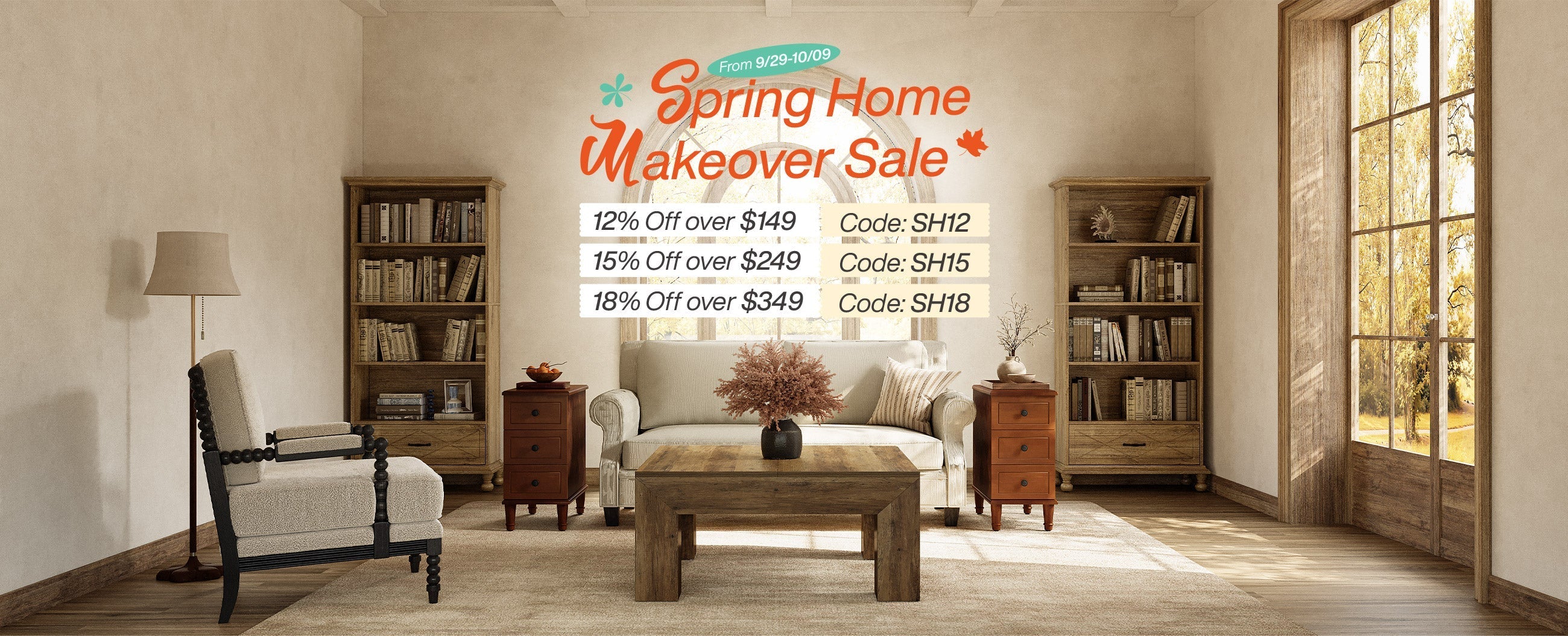 Spring Home Makeover Sale: Refresh Your Space with Up to 18% Off Home Essentials
