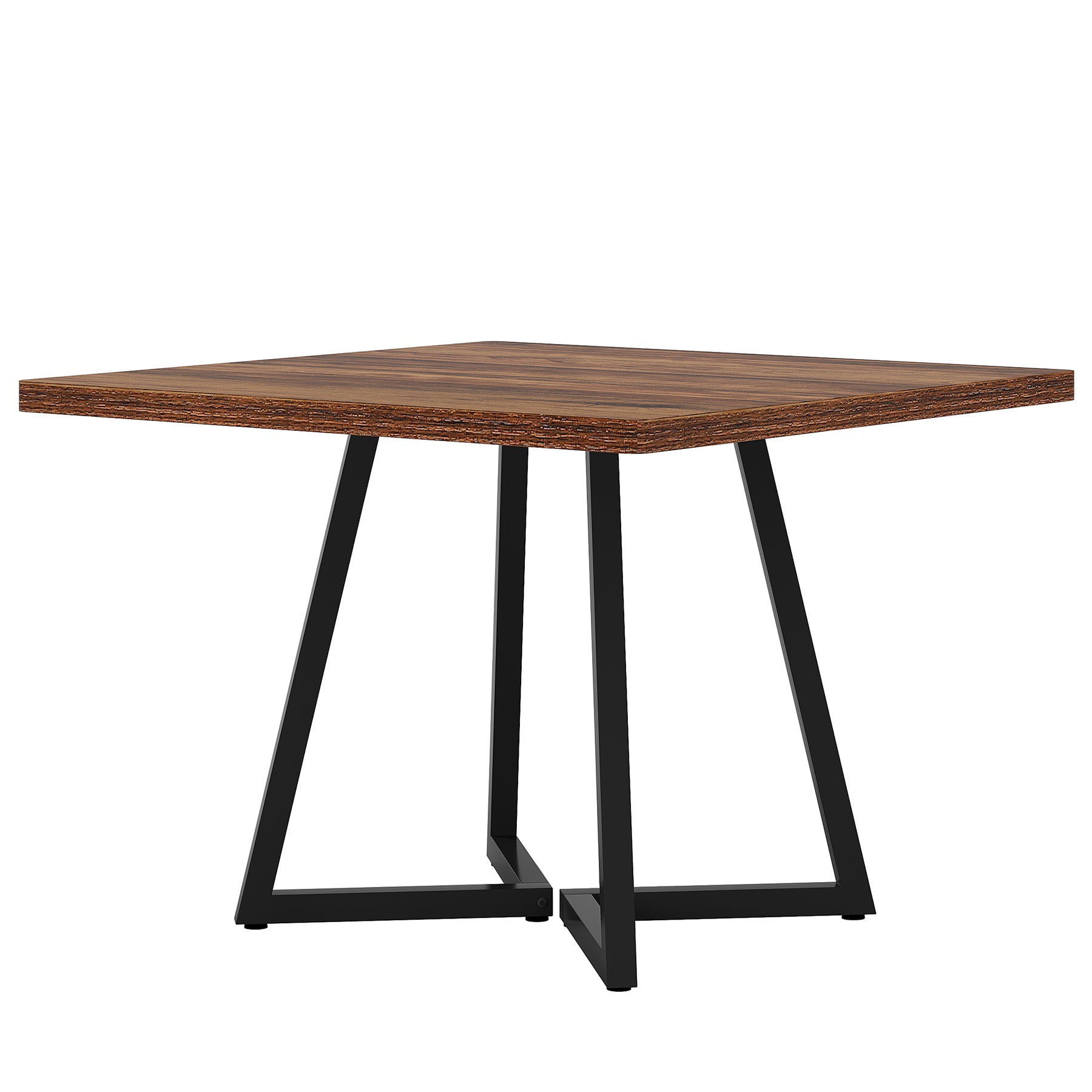 31.5" Square Dining Table, Wood Kitchen Table for 4 People