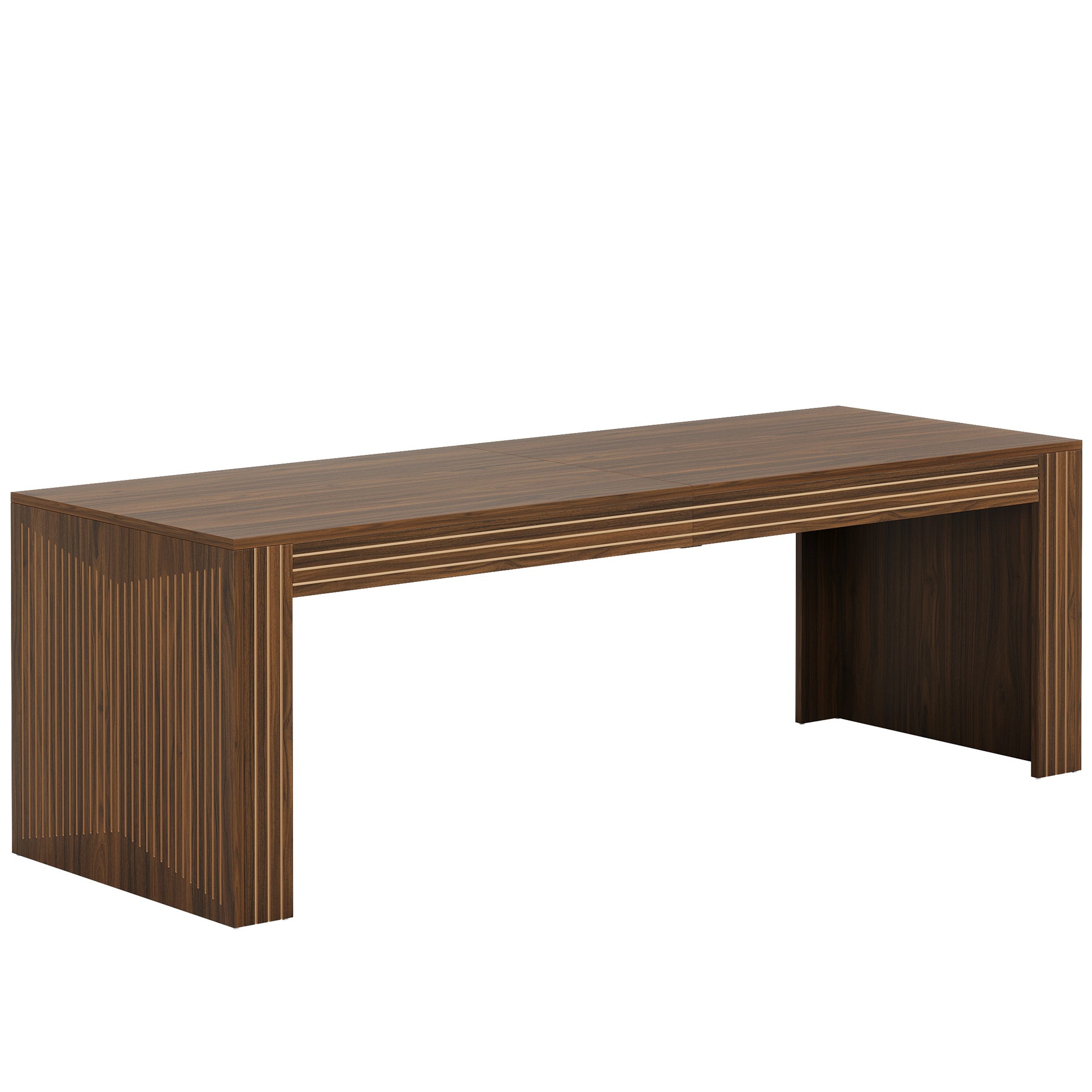 200cm Extra-Long Desk for Two, Double Computer & Writing Desk for Home Office