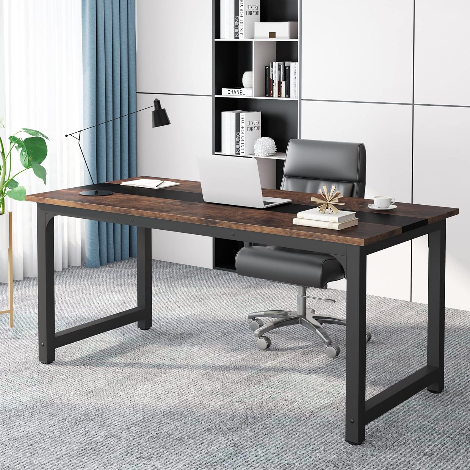 Modern Computer Desk, Executive Desk Office Study Writing Desk