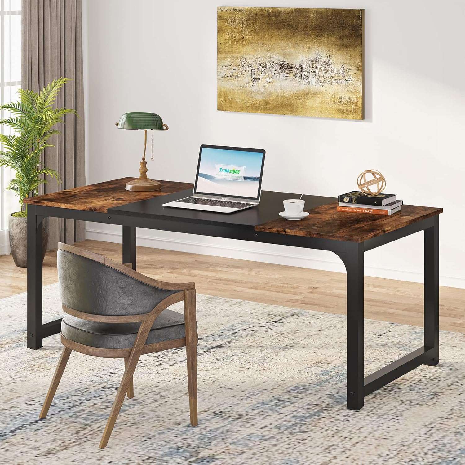 Modern Computer Desk, Executive Desk Office Study Writing Desk