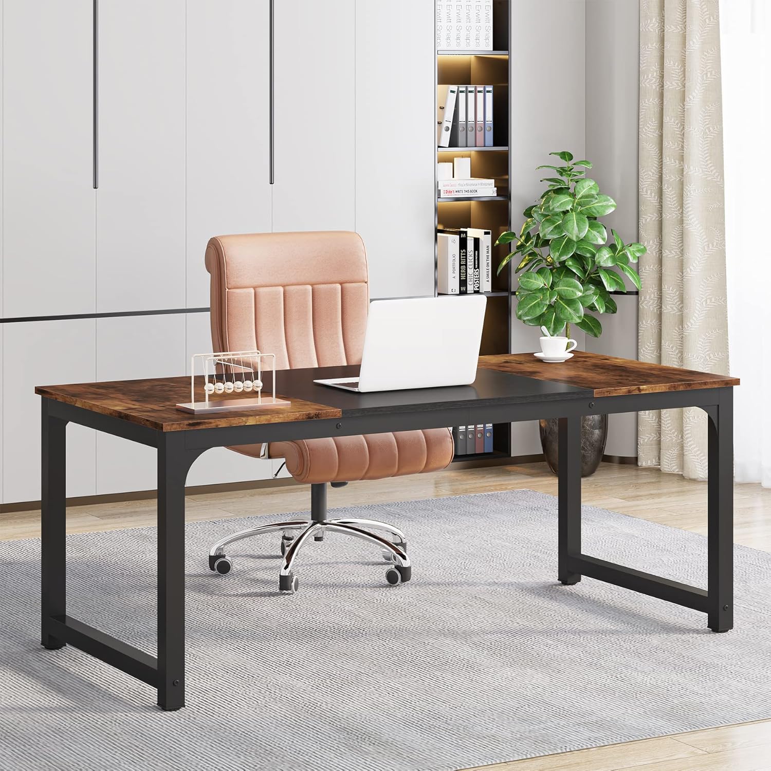 Modern Computer Desk, Executive Desk Office Study Writing Desk
