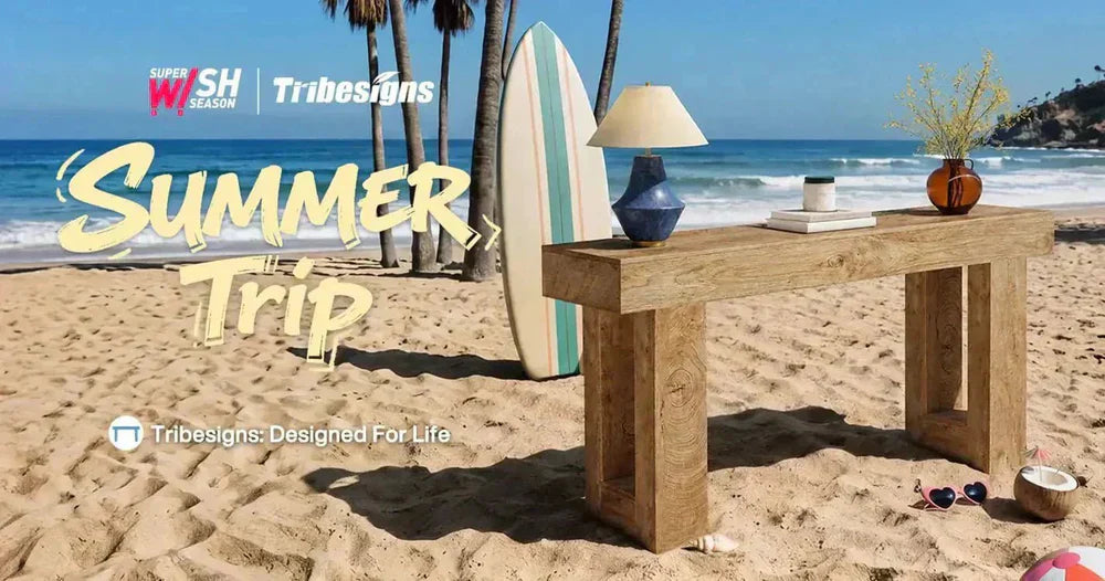 Tribesigns Console Table Featured at One Times Square | Super Wish 2026