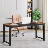 160 cm Executive Desk, Modern Office Computer Desk Writing Desk 3