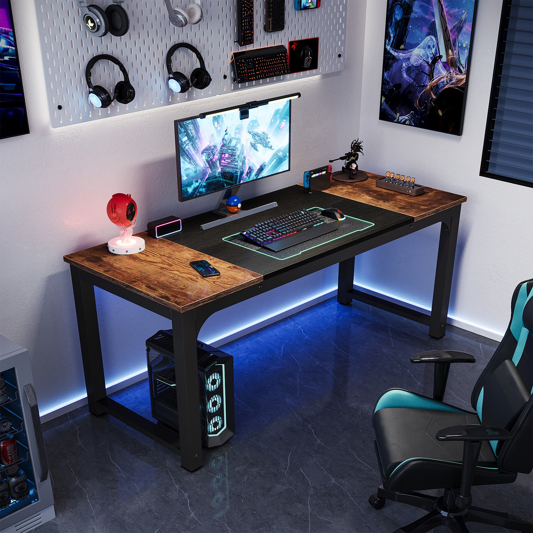 160 cm Executive Desk, Modern Office Computer Desk Writing Desk