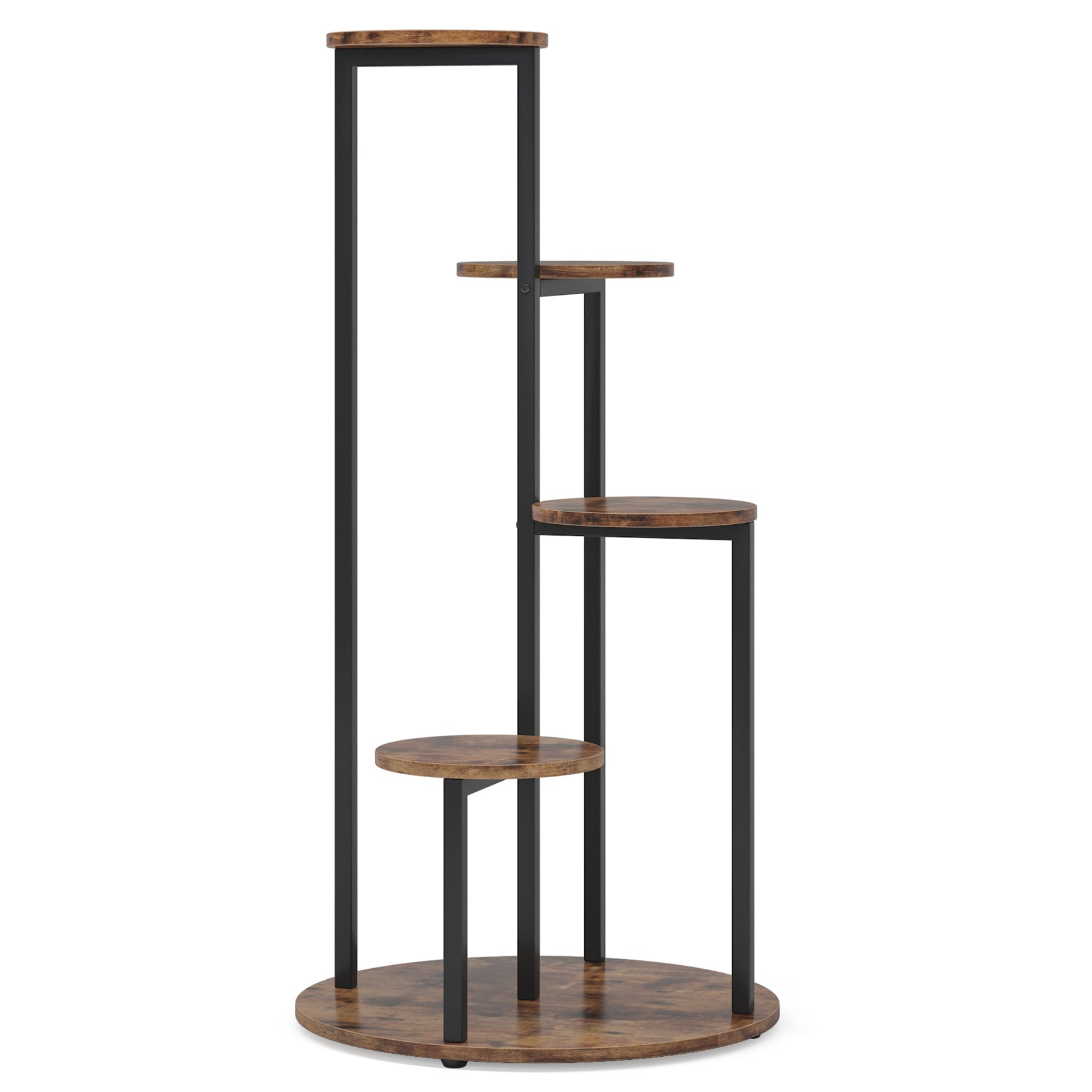 Plant Stand, 4-Tier Plant Shelf Holders Corner Flower Pot Stands Tribesigns