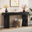 63-Inch Console Table, Farmhouse Wooden Sofa Table Entryway Table