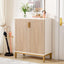 Tribesigns Shoe Cabinet, 20 Pairs Entryway Shoe Racks Organizer with Shelves Tribesigns#Colour_White & Natural