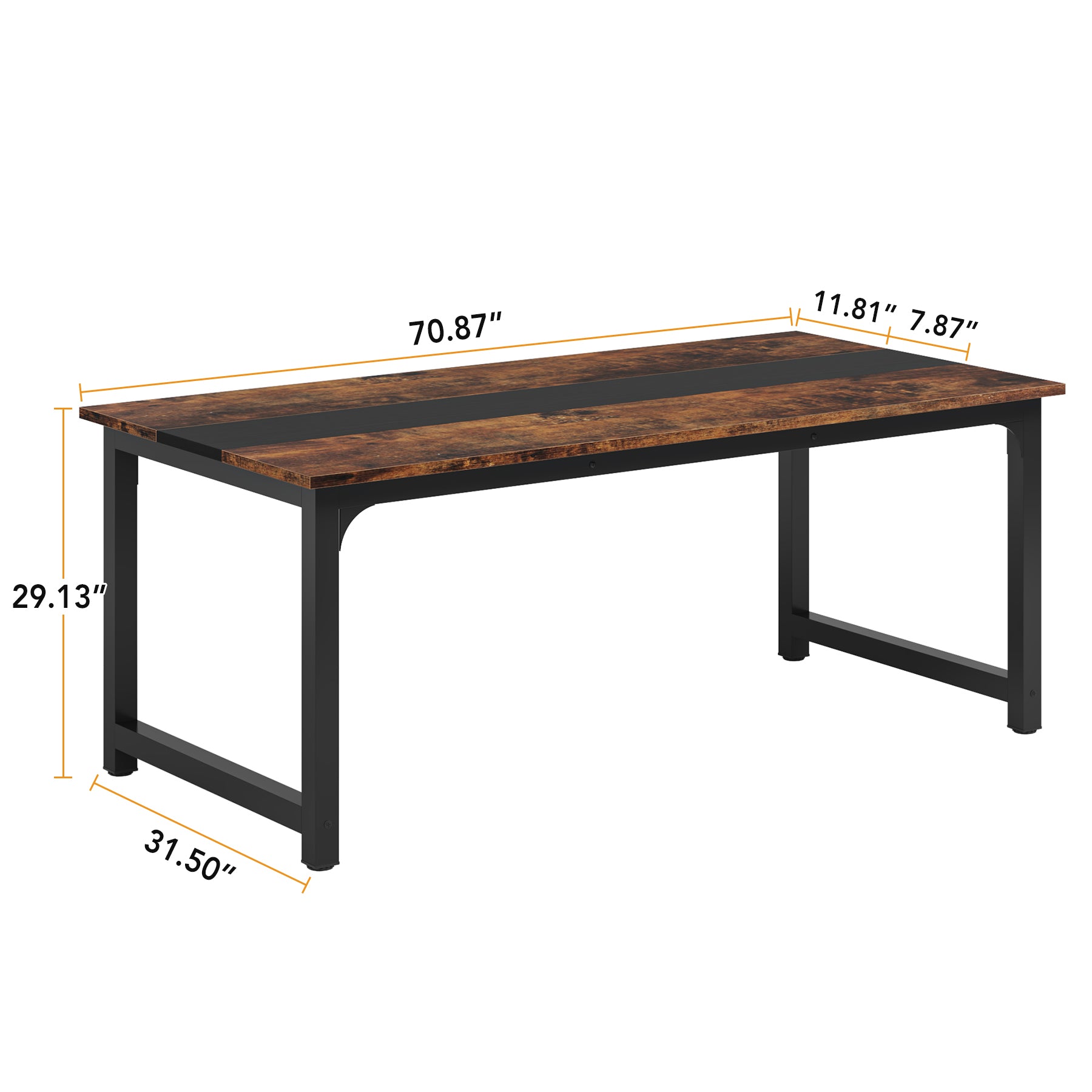 Tribesigns Computer Desk, Office Desk Computer Table Study Writing Desk